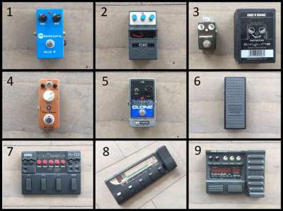  Guitar Effect & Multi-Effect Pedals