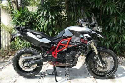 BMW F800GS 2017 White & Red Special Edition; 28000Km 