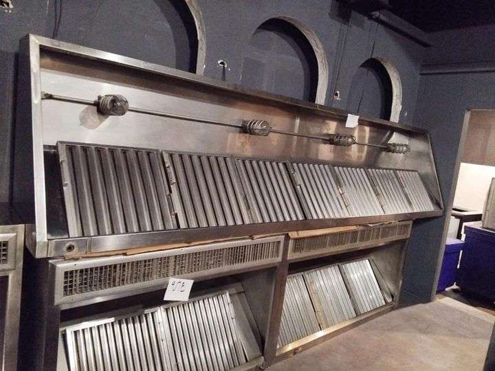 Stainless steel hood