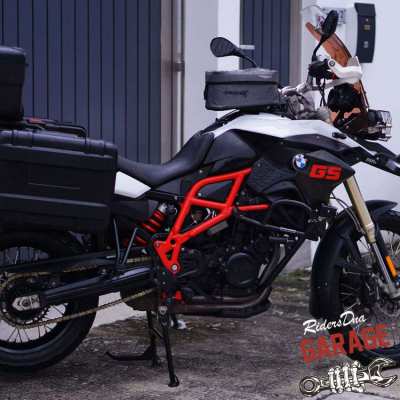 BMW GS800F 2016 White Red Frame 