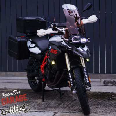 BMW GS800F 2016 White Red Frame 