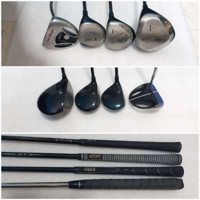 Complete set of golf clubs with bag - xxio