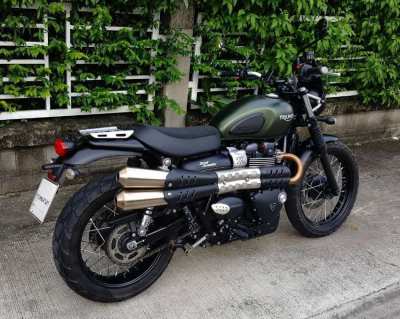 Triumph Street Scrambler 900, year 2017