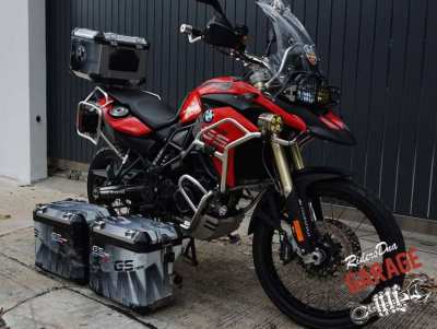 BMW F800GS Red 2016 In Perfect Condition Genuine MIVV Exhaust 