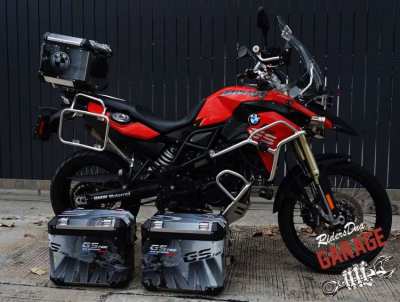 BMW F800GS Red 2016 In Perfect Condition Genuine MIVV Exhaust 