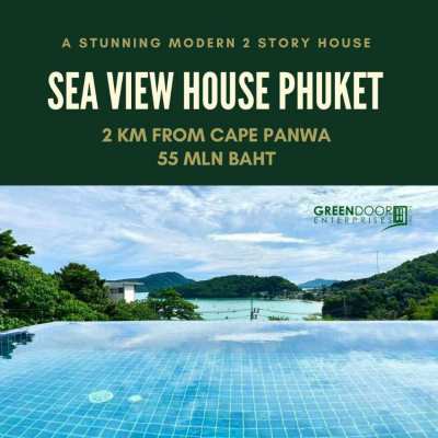 Sea View 2 Story Pool Villa for Sale in Phuket 