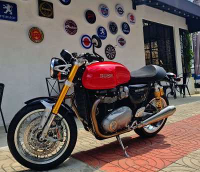 Triumph Thruxton-R 1200 T120 Red 2017