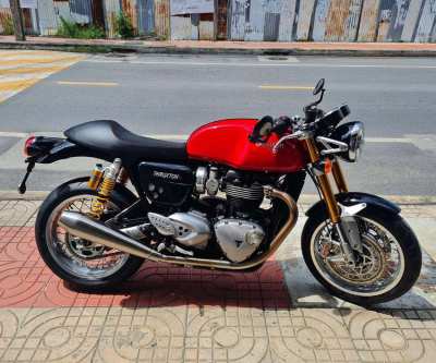 Triumph Thruxton-R 1200 T120 Red 2017