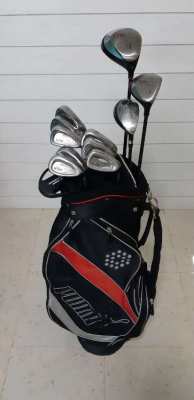 Complete set of golf clubs with bag - xxio