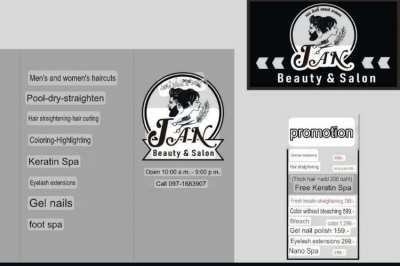 Jan Beauty & Salon [Promotions for Hair Styles, Nail work, Eye lashes]