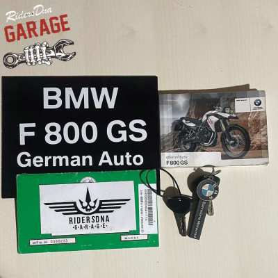 BMW F800GS Spirit Red Year 2016 / 27,200Km 