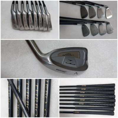 Complete set of golf clubs with bag - mizuno