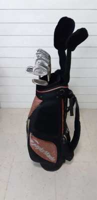 Complete set of golf clubs with bag - mizuno