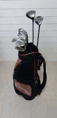 Complete set of golf clubs with bag - mizuno