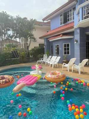 H458 Pool Villa For Rent Walking distance to Jomtien Beach 