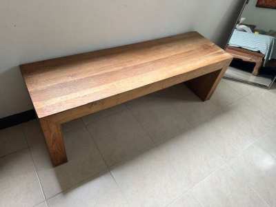 Several wood furnishings for sale