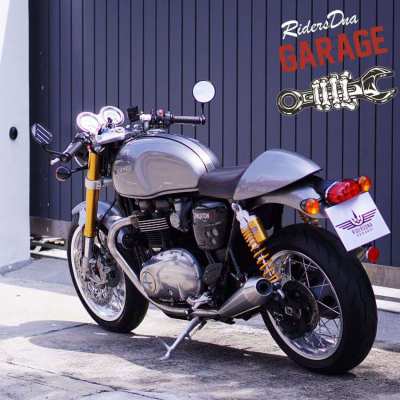 Beautiful Triumph Thruxton R 1200 T120 2016 Only 1 Owner 