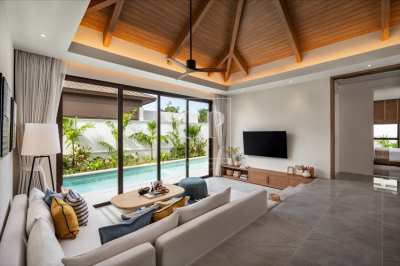 Island-Inspired Contemporary 3 Bedrooms Pool Villa in Rawai, Phuket