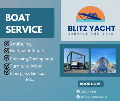 Boat Service ทำสีเรือ งานสีกันเพรียง พื้น เฟอร์นิเจอร์ ต่อเติม ทั่วไทย