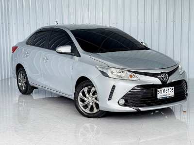 Vios รถสวย ไมล์น้อย มีประกันหลังการขาย เครดิตดีฟรีดาวน์