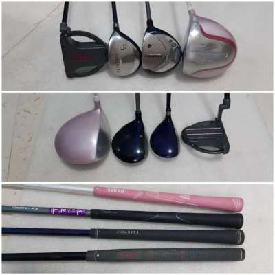 Complete set of golf clubs for women,