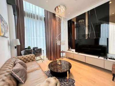 28 Chidlom Luxury Duplex Private Corner 1 Bedroom Unit for Rent