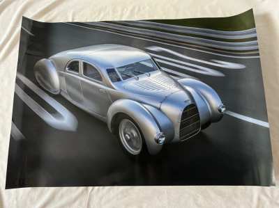 Wall calendar 2025, original Audi calendar ca.0,70m x 1,00m Very Large