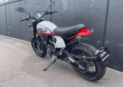 2023 Ducati Scrambler Urban Motard Star White Silk and Ducati GP