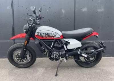 2023 Ducati Scrambler Urban Motard Star White Silk and Ducati GP