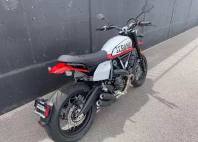 2023 Ducati Scrambler Urban Motard Star White Silk and Ducati GP