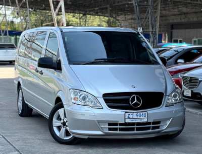 Benz Vito 115 CDI ดีเซล มือเดียว ไม่เคยชน ภายใน VIP เครดิตดีฟรีดาวน์