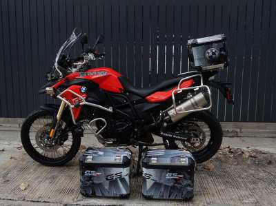 BMW F800GS Red 2016 In Perfect Condition Genuine MIVV Exhaust 