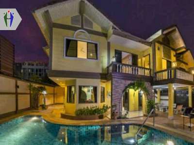 Pool Villa 5 Bedrooms for Rent , Good location at  Central Pattaya