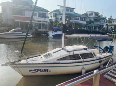 25ft Seaway 787 lifting keel sailboat