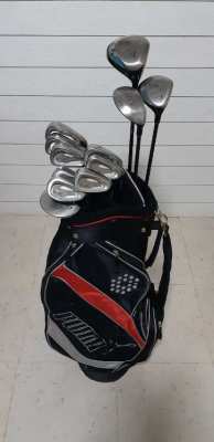 Complete set of golf clubs with bag - xxio