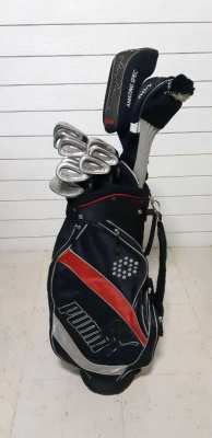 Complete set of golf clubs with bag - xxio