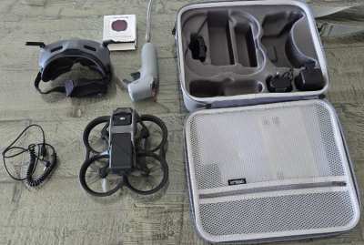 DJI Avata for sale perfect condition, with accessories, carrying case