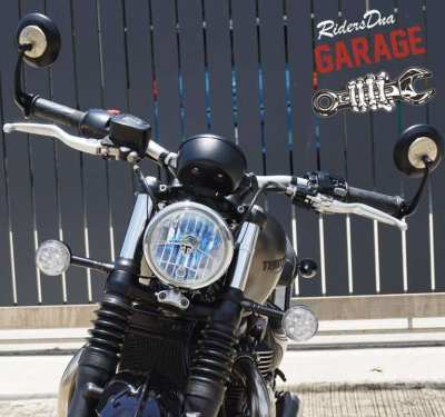 Beautiful Triumph Bonneville Bobber 1200 T120 Matte Ironstone 2018