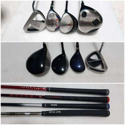 Complete set of golf clubs with bag - Daiwa On Off