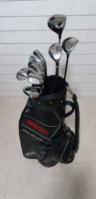 Complete set of golf clubs with bag - Daiwa On Off