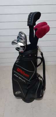 Complete set of golf clubs with bag - Daiwa On Off