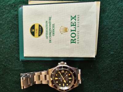 Rolex Submariner 1680 red Vintage Paper