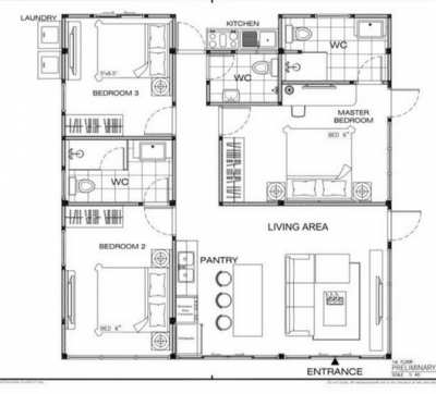 PP291 ขายบ้านเดี่ยว ชั้นเดียว รีโนเวทใหม่ โชคชัย 4 ซอย 50  ลาดพร้าว หน