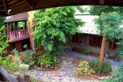 House and rice barn for rent in Nam Phrae