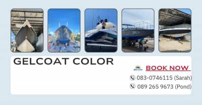 Boat Service ทำสี กันเพรียง พื้น เฟอร์นิเจอร์ ไฟฟ้า ต่อเติม เรือ