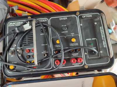 Communication system Amron Amcom 2820 2 divers + compressor Bauer