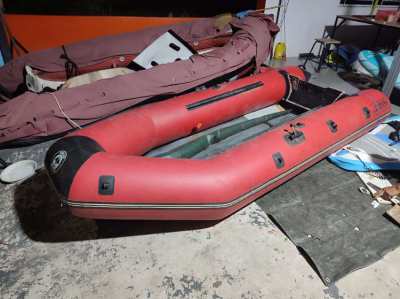 Boat dinghy 330 cm aluminum floor , full set for SALE 