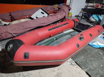 Boat dinghy 330 cm aluminum floor , full set for SALE 