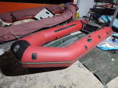 Boat dinghy 330 cm aluminum floor , full set for SALE 