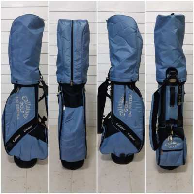 Complete set of golf clubs with bag